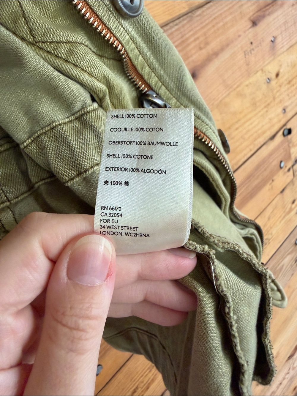 Free People Olive Green Utility Jacket - Picture 8 of 11